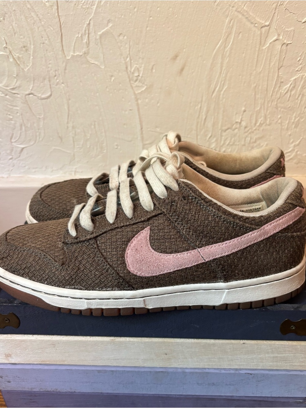 2006 Nike Dunk Low CL Hemp Ironstone Bubblegum